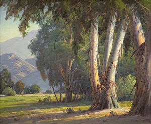 PAUL GRIMM - 根深蒂固的沉默 - 板上油画 - 20 x 24 in.