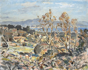 CLARENCE HINKLE - Rincon Vista - oil on board - 24 x 30 in.