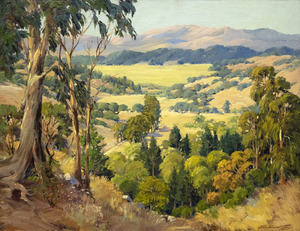 GEORGE DEMONT OTIS - Rose Valley, Marin County - oil on canvas - 28 x 36 in.