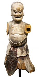 CHINESE-Daoist Wooden Figure