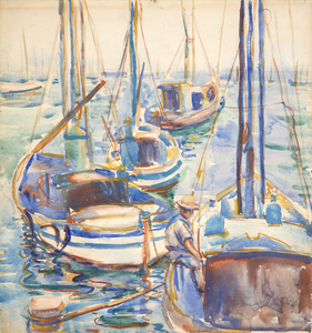 DONNA SCHUSTER-Fishing Boats from Monterey