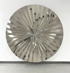 ANISH KAPOOR - Halo - stainless steel - 120 x 120 x 27 in.