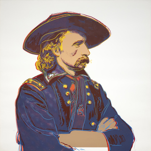 ANDY WARHOL - General Custer - screenprint on Lenox Museum Board - 40 x 40 in.