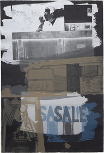 ROBERT RAUSCHENBERG-Fence