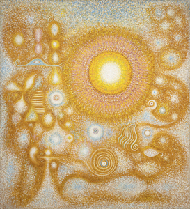 RICHARD POUSETTE-DART - From the Mind of the Sea - oil on linen - 53 x 48 in.