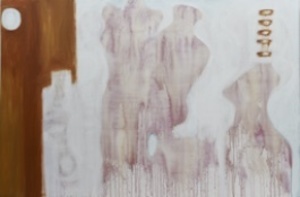 HERB ALPERT - Soft Spoken - acrylic on canvas - 48 x 72 in.