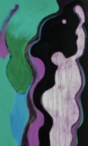 HERB ALPERT - Just a Dream Away - acrílico sobre lienzo - 60 x 36 in.