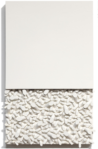 SERGIO DE CAMARGO - Relief Opus 194 - bemaltes Holz - 22 3/4 x 14 1/4 x 2 3/4 in.