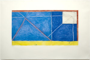 RICHARD DIEBENKORN-Rojo-Amarillo-Azul