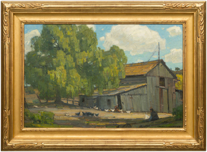 WILLIAM WENDT - Reminiscence - oil on canvas - 24 x 36 in.