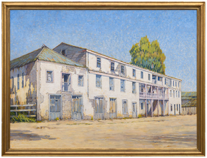 M. EVELYN MCCORMICK - The Washington Hotel - oil on canvas - 30 x 40 in.