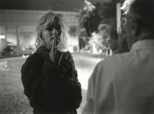 LAWRENCE SCHILLER-Marilyn with Director, George Cukor, 