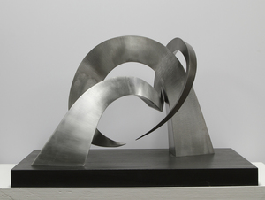 DAVID MORRIS - Grounded Knot - steel - 17 1/2 x 28 x 20 in.