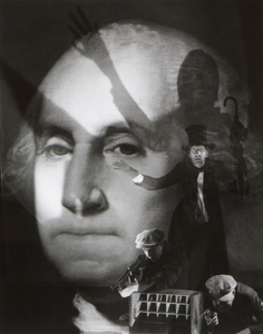 EDWARD STEICHEN - Improvisation: "George Washington" - silver gelatin print - 9 x 7 1/4 in.