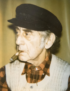 ANDY WARHOL - Man Ray - Polaroid Polacolor Type 108 print - 4 1/4 x 3 1/2 in.