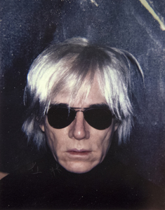 ANDY WARHOL - Self-Portrait - Polaroid, Polacolor - 4 1/4 x 3 3/8 in.