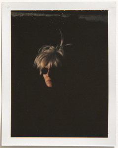 ANDY WARHOL - Warhol Self-Portrait (Fright Wig) - Polaroid, Polacolor - 4 1/4 x 3 1/4 in.