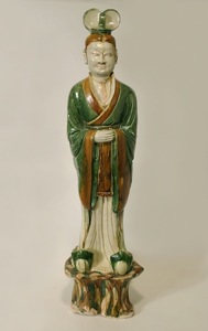 CHINESE-Sancai-Glazed Official
