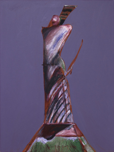 FRITZ SCHOLDER - Retrato americano nº 14 - óleo sobre lienzo - 40 x 30 pulg.
