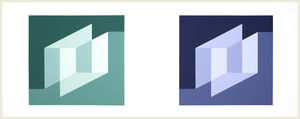 JOSEF ALBERS - Formulation: Articulation - screenprint - 11 5/8 x 12 3/4 in. ea.