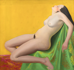 JOSEPH STELLA-Reclining Nude