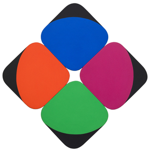 LEON POLK SMITH-Constellation Blue Violet Green Red LEON POLK SMITH-Constellation Blue Violet Green Red