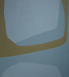 LUC BERNARD - Bords no. 12 - huile sur toile - 40 x 36 po.