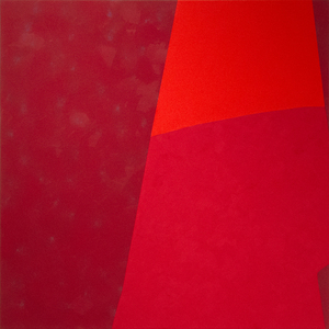 LUC BERNARD - Bords no 14 - huile sur toile - 40 x 40 po.