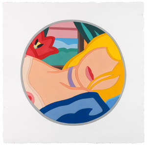 TOM WESSELMANN - Blonde Vivienne - Mixografia® print on handmade paper - 40 1/2 x 40 1/2 in.