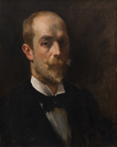 WILLIAM MERRITT CHASE-Portrait of the Artist Albert Beck Wenzell WILLIAM MERRITT CHASE-Portrait of the Artist Albert Beck Wenzell